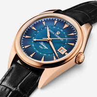 Revue Thommen Heritage GMT Stainless Steel Automatic Men's Watch 21010.2465