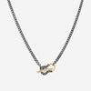 Armenta 18K Yellow Gold & Grey Sterling Silver Diamond Necklace 21111