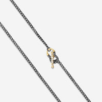 Armenta 18K Yellow Gold & Grey Sterling Silver Diamond Necklace 21111