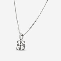 Armenta Blackened Sterling Silver Black Sapphire Pendant Necklace 21386