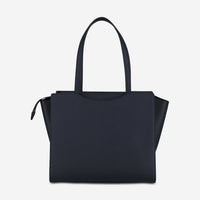 Ferragamo Gemini Navy Leather Women's Shoulder Bag 213935-760961