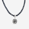 Armenta Sterling Silver Black Sapphire Pendant Necklace 22249