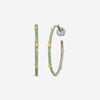 Armenta 14K Rose Gold Diamond Crivelli Hoop Earrings 23244