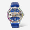Corum Golden Bridge 39 Rainbow 18K White Gold Manual Wind Diamond Ladies Watch B113/03852