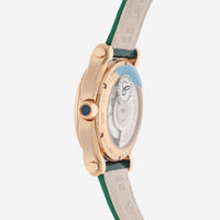 Chopard Happy Sport 18K Rose Gold Diamond Automatic Ladies Watch 274808-5001