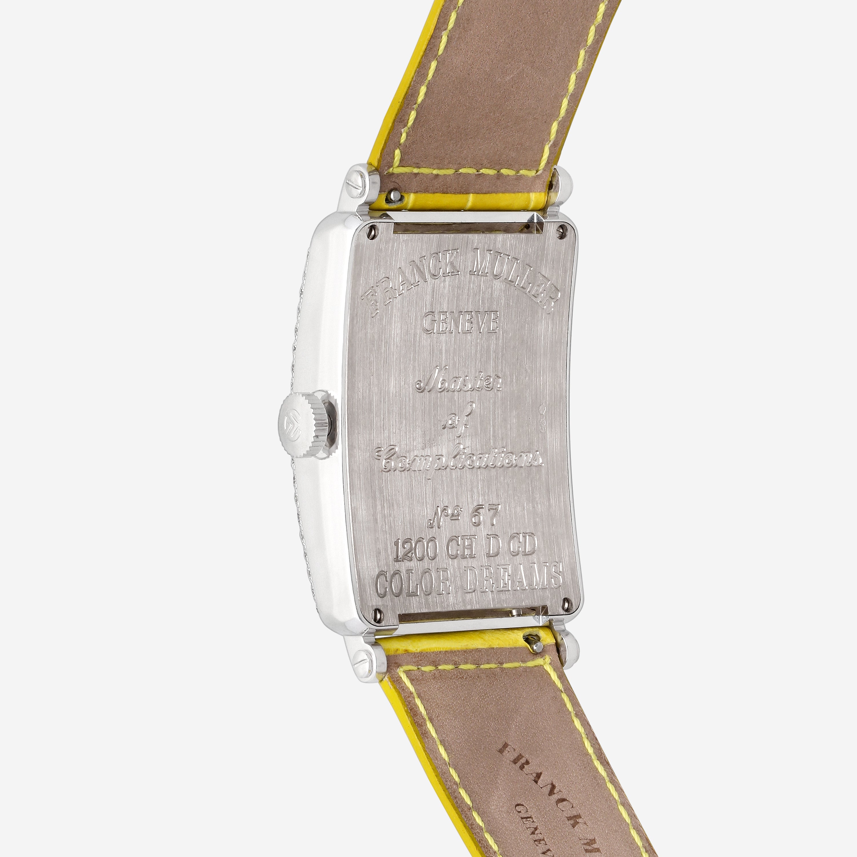 Franck Muller Long Island Crazy Hours Color Dreams 18K White Gold Diamond Automatic Ladies Watch 1200CHDCDCOLDROGYLW - THE SOLIST