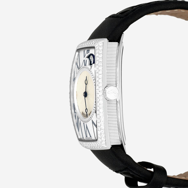 Breguet Heritage Phase de Lune 18K White Gold Diamond Automatic Ladies Watch 8861BB/11/386.D000