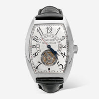Franck Muller Cintree Curvex Master Calendar Tourbillon Platinum Manual Wind Watch 8880TMC