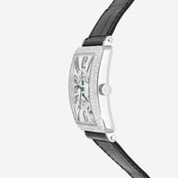 Franck Muller Long Island 18K White Gold Diamond Automatic Unisex Watch 1100DSRD