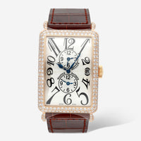 Franck Muller Long Island Master Banker 18K Rose Gold Automatic Men's Watch 1200MBD