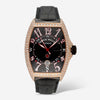Franck Muller Cintree Curvex Mariner 18K Rose Gold Diamond Automatic Unisex Watch 7080SCDTD