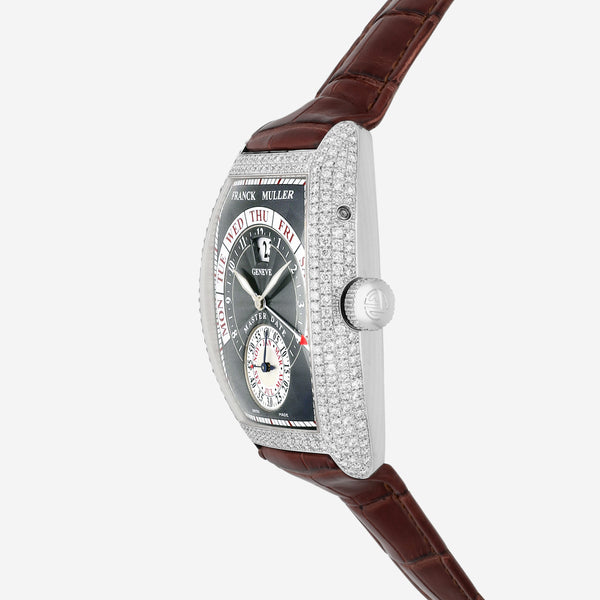 Franck Muller Master Date 18K White Gold Automatic Men's Watch 8880S6GGDTD