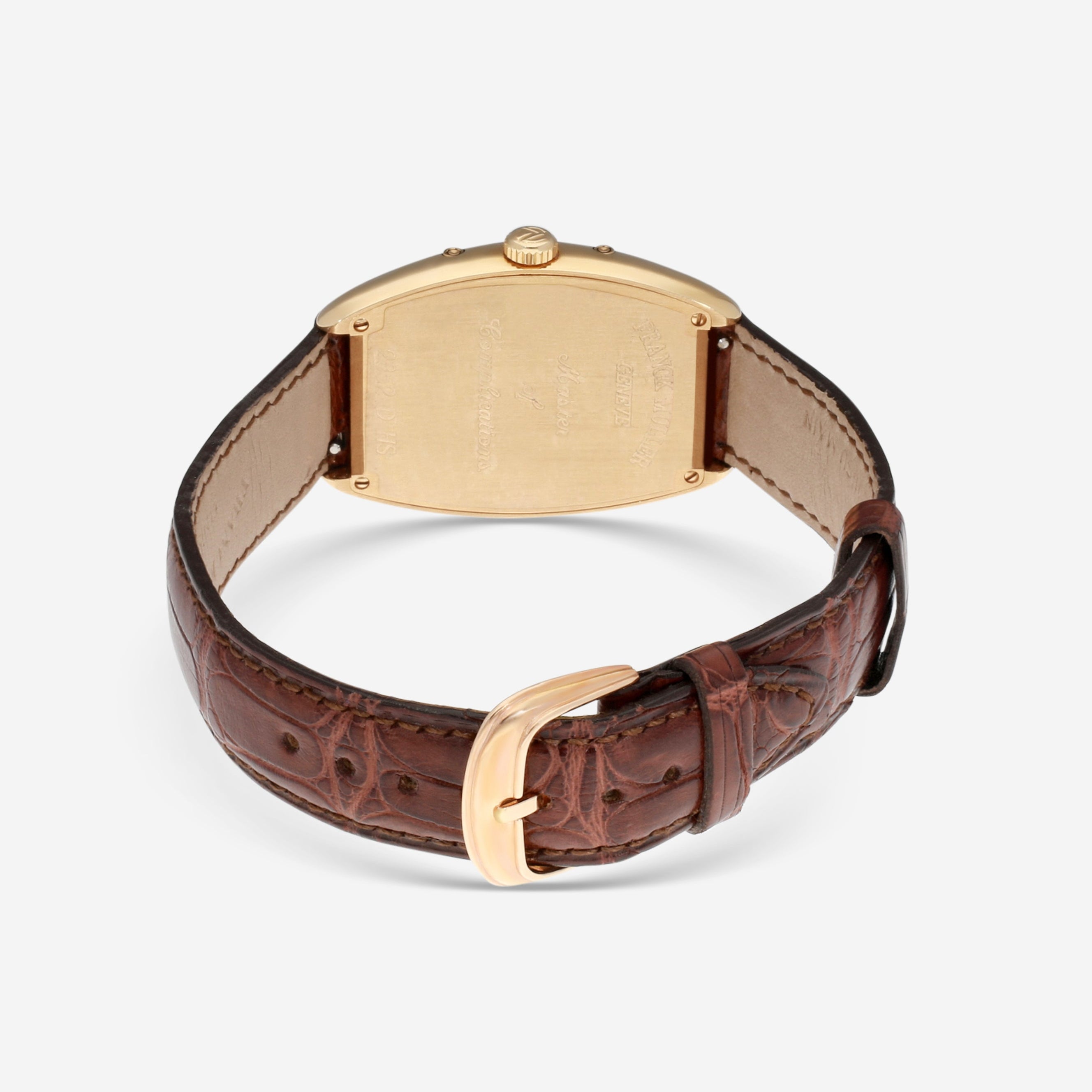 Franck Muller Jump Hours 18K Rose Gold Manual Wind Unisex Watch 2852DHS