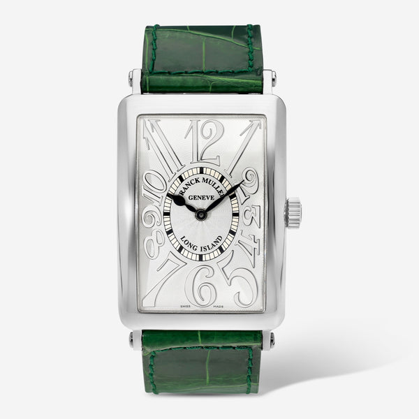 Franck Muller Long Island Relief Stainless Steel Quartz Unisex Watch 1002QZREL