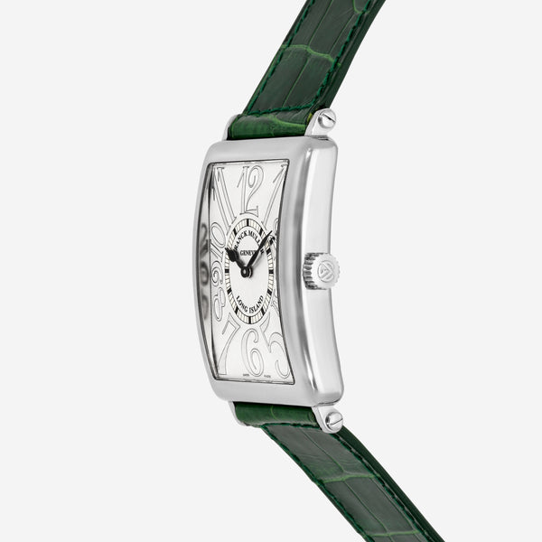 Franck Muller Long Island Relief Stainless Steel Quartz Unisex Watch 1002QZREL