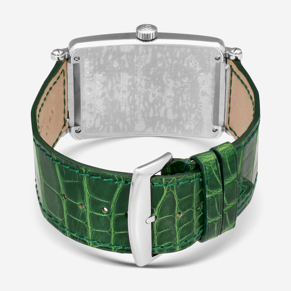 Franck Muller Long Island Relief Stainless Steel Quartz Unisex Watch 1002QZREL