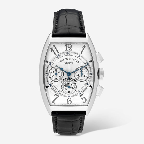 Franck Muller Cintree Curvex Chronograph Stainless Steel Automatic Unisex Watch 6850CCAT