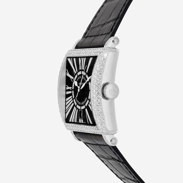 Franck Muller Master Square Stainless Steel Diamond Automatic Unisex Watch 6000HSCDTD