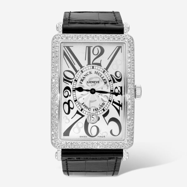 Franck Muller Long Island 18K White Gold Diamond Automatic Unisex Watch 1150SCDTDHO - THE SOLIST