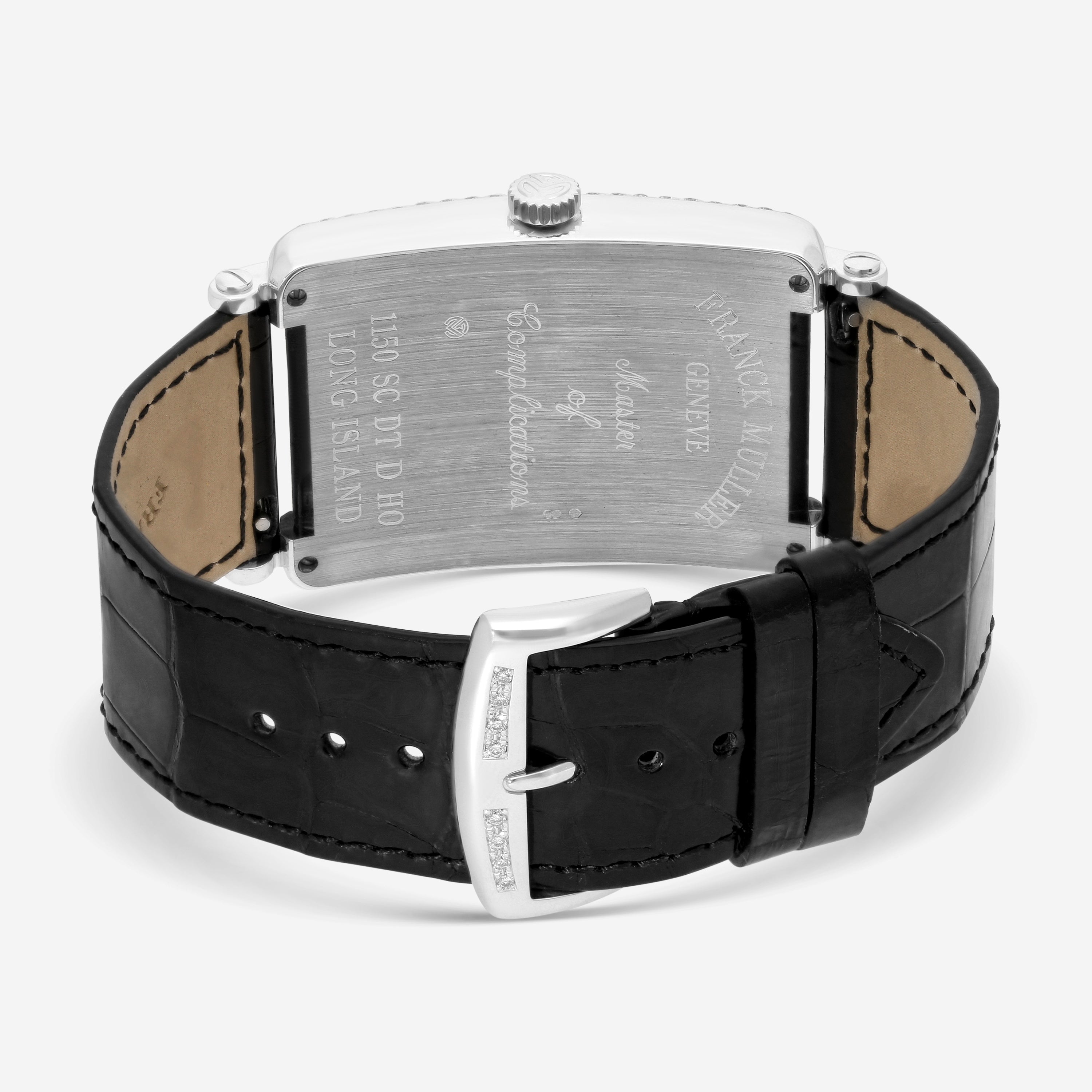 Franck Muller Long Island 18K White Gold Diamond Automatic Unisex Watch 1150SCDTDHO - THE SOLIST