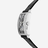 Franck Muller Long Island Master Banker 18K White Gold Diamond Automatic Men's Watch 1250MBLDT - THE SOLIST