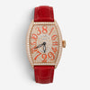 Franck Muller Cintree Curvex Crazy Hours 18K Rose Gold Diamond Automatic Ladies Watch 5850CHDCD