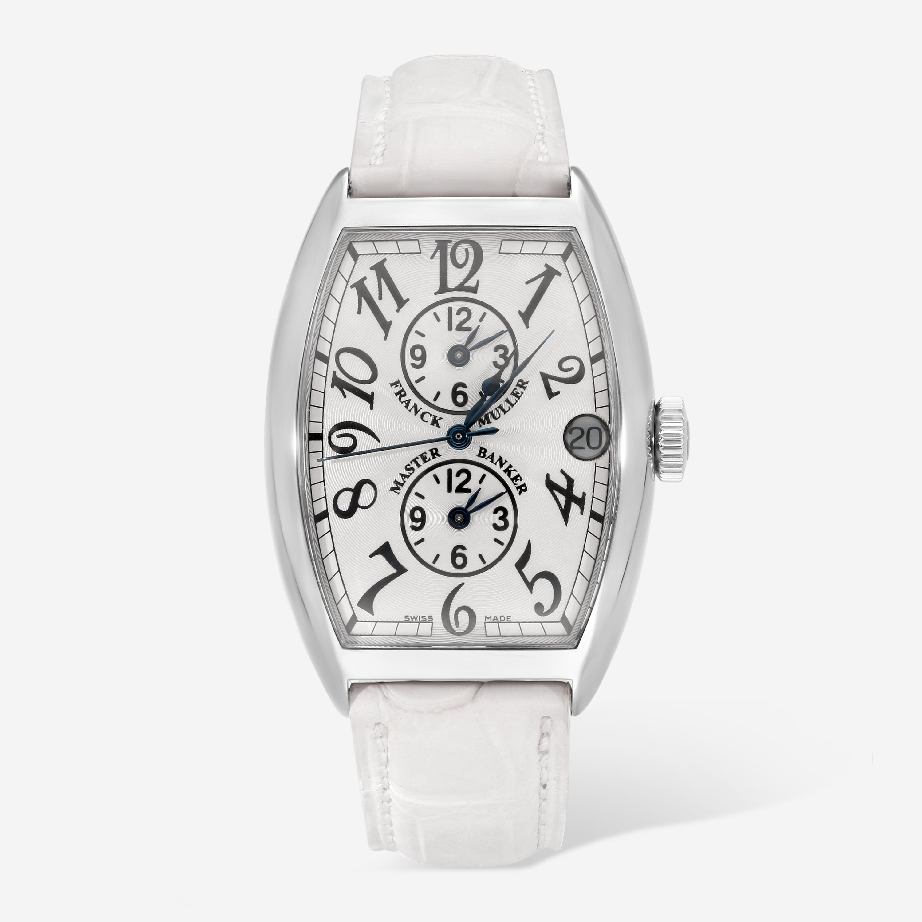 Franck Muller Master Banker 18K White Gold Automatic Men’s Watch 5850MB - THE SOLIST