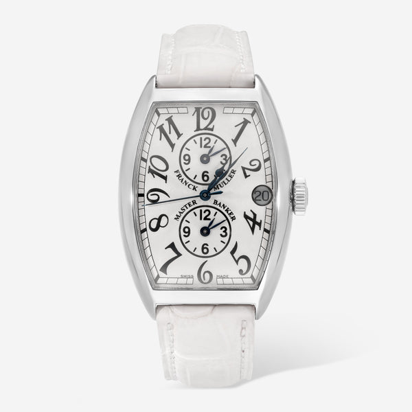 Franck Muller Master Banker 18K White Gold Automatic Men’s Watch 5850MB - THE SOLIST