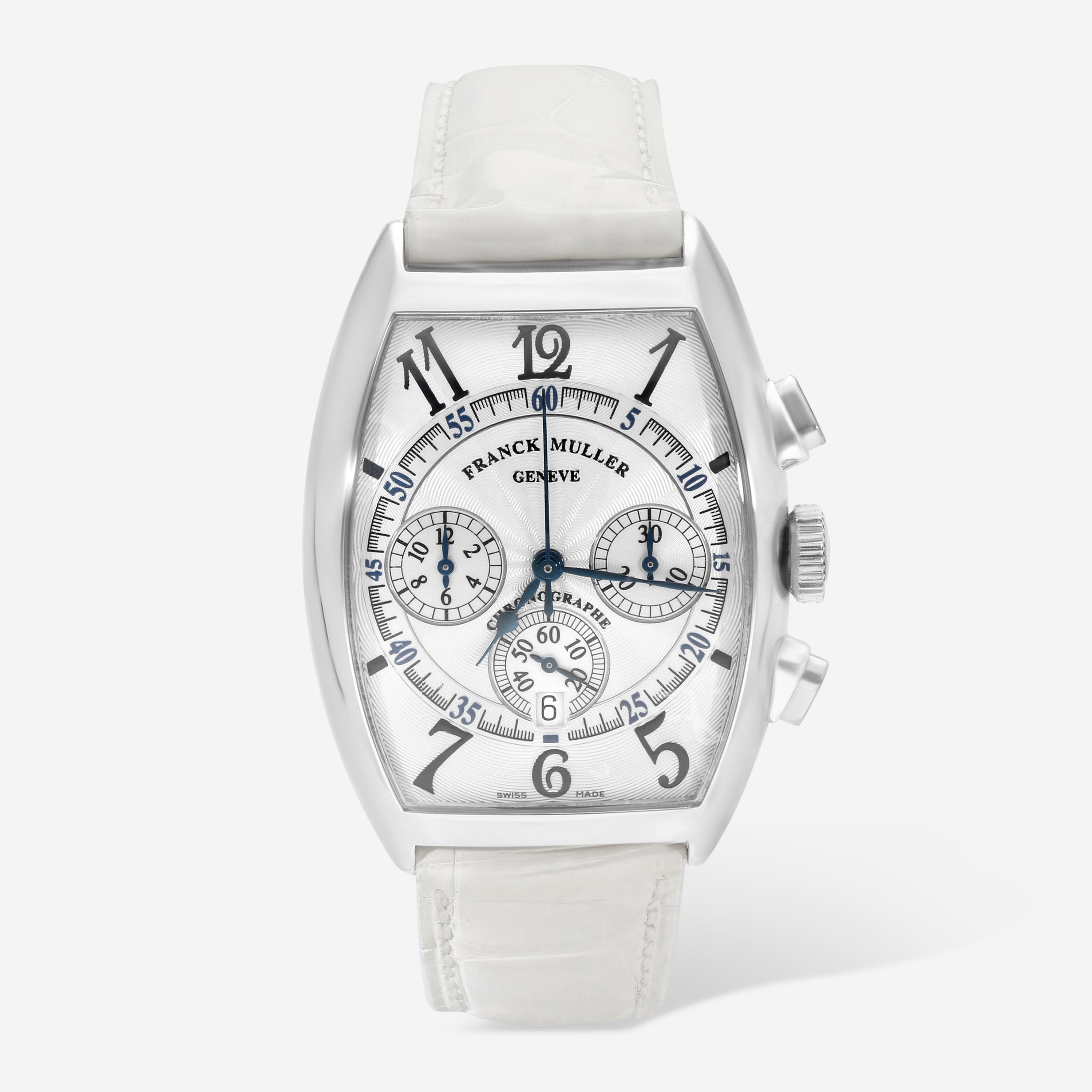Franck Muller Cintrée Curvex Platinum Automatic Unisex Watch 6850CCAT - THE SOLIST