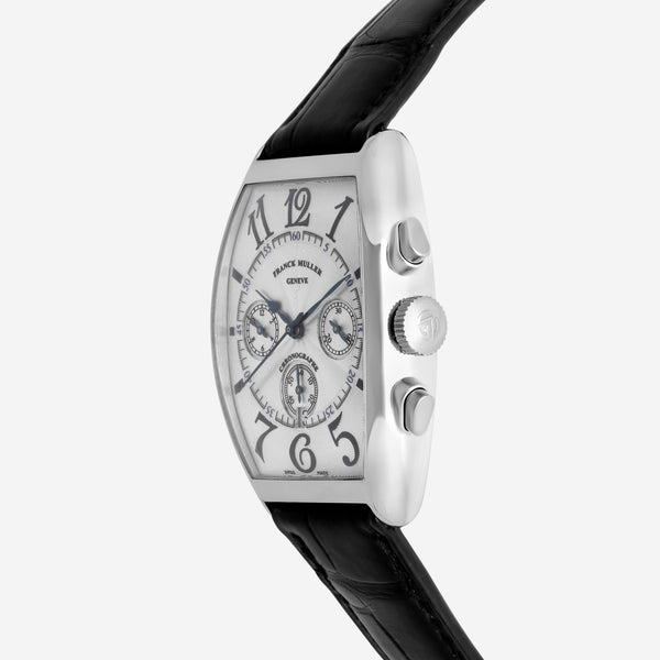 Franck Muller Cintree Curvex Chronograph Platinum Automatic Men's Watch 6850CCAT