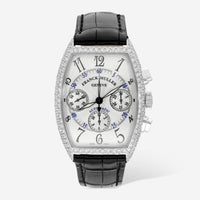 Franck Muller Cintrée Curvex 18K White Gold Automatic Men's Watch 7850CCD - THE SOLIST