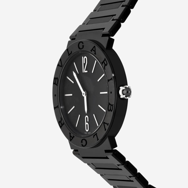 Bulgari Bulgari DLC Stainless Steel Quartz Ladies Watch 103557 - THE SOLIST