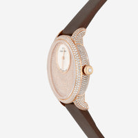 Jaquet Droz Grande Seconde 18K Rose Gold Diamond Automatic Ladies Watch J005003220