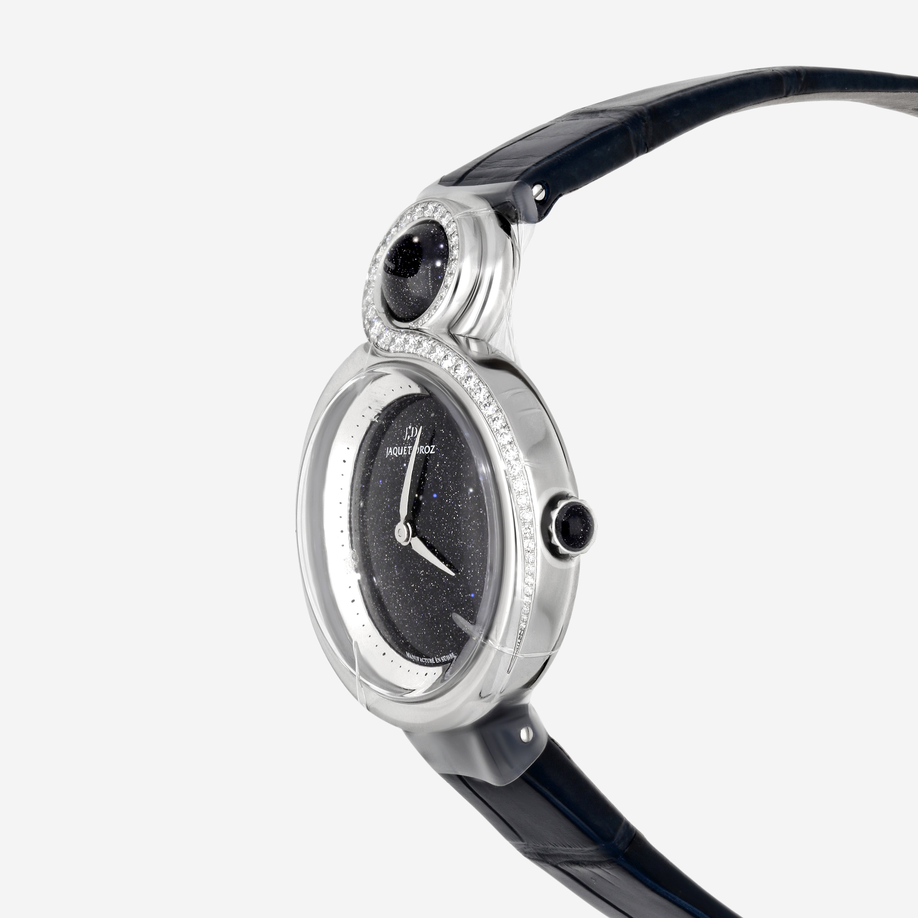 Jaquet Droz Lady 8 Stainless Steel Diamond Automatic Ladies Watch J014500270