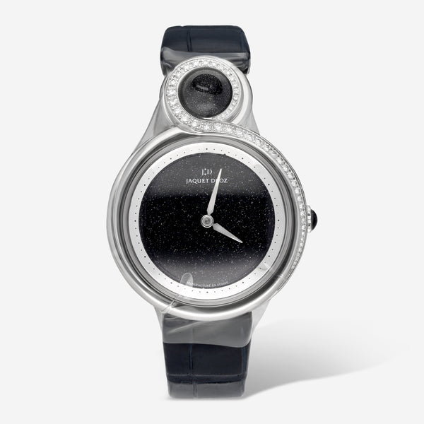 Jaquet Droz Lady 8 Stainless Steel Diamond Automatic Ladies Watch J014500270