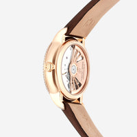 Jaquet Droz Petite Heure Minute 18K Rose Gold Diamond Automatic Ladies Watch J005003572