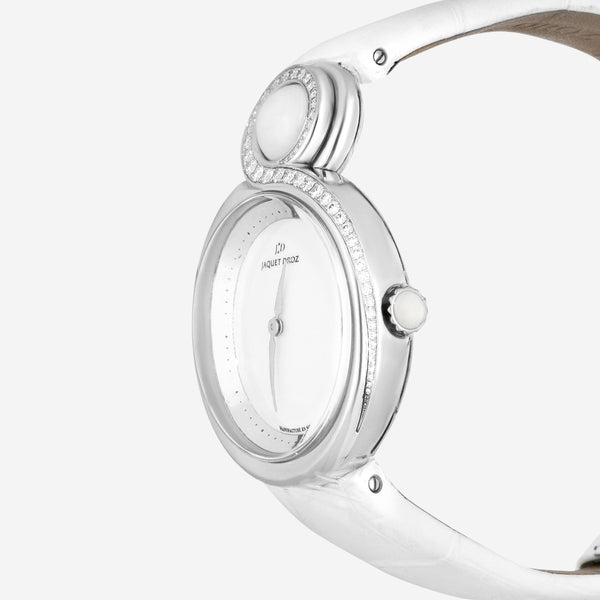 Jaquet Droz Lady 8 Stainless Steel Diamond Automatic Ladies Watch J014500241