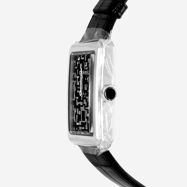 Chanel Boyfriend Tweed Stainless Steel Quartz Ladies Watch H6128
