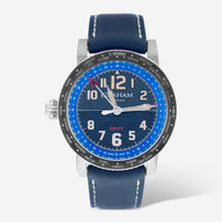 Graham Fortress City GMT Blue Stainless Steel Limited Edition Automatic Men's Watch 2FOBC.U04A
