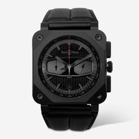 Bell & Ross Br-03 Blacktrack Ceramic LE Automatic Men's Watch BR0394-BTR-CE/SCA - THE SOLIST