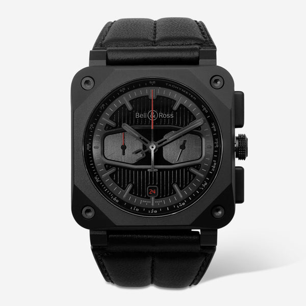 Bell & Ross Br-03 Blacktrack Ceramic LE Automatic Men's Watch BR0394-BTR-CE/SCA