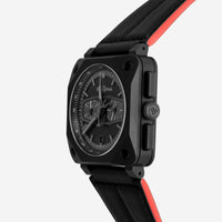 Bell & Ross Br-03 Blacktrack Ceramic LE Automatic Men's Watch BR0394-BTR-CE/SCA - THE SOLIST