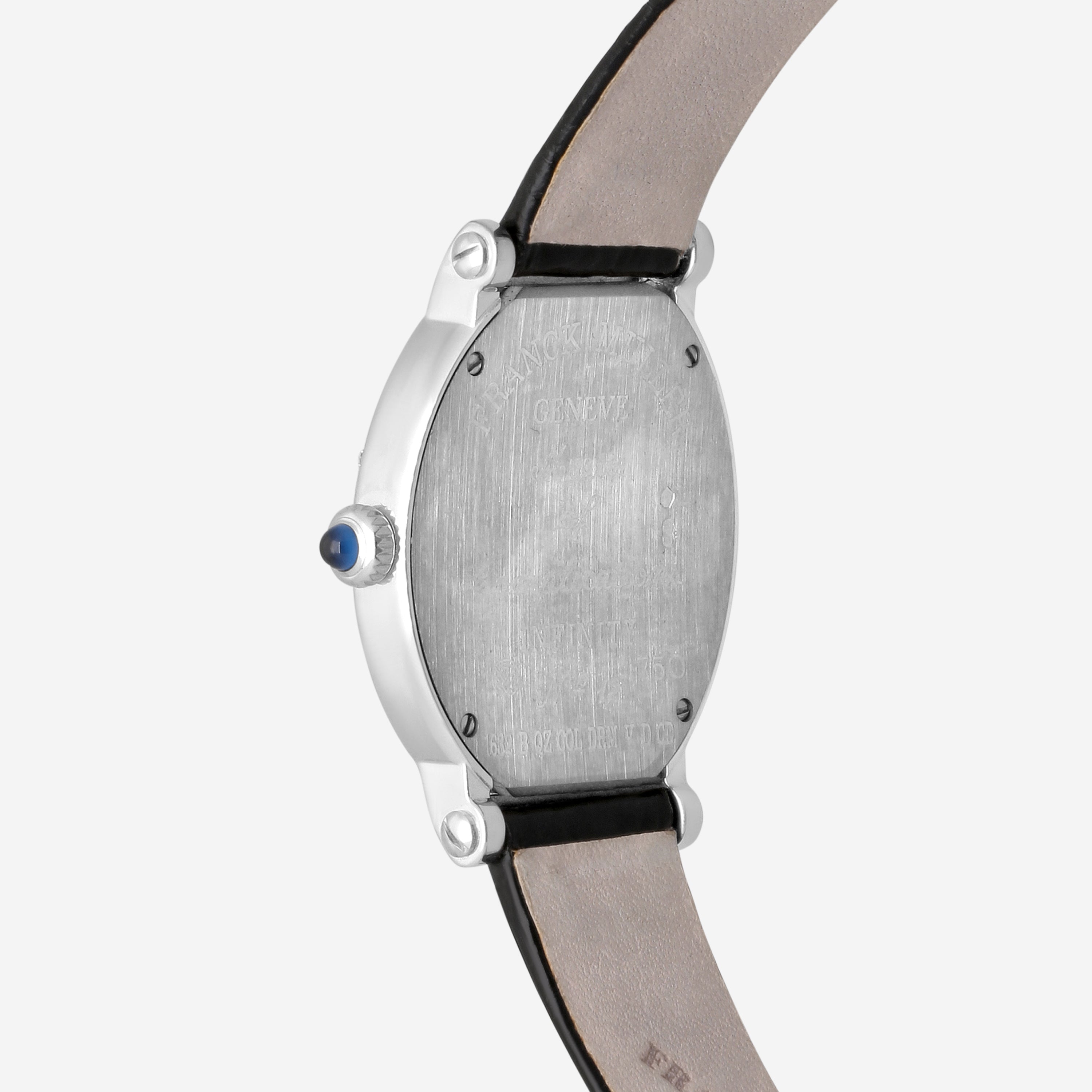 Franck Muller Infinity Oval Color Dreams 18K White Gold Diamond Quartz Ladies Watch 1632BQZCOLDRMVD - THE SOLIST