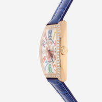 Franck Muller Cintrée Curvex Color Dreams Limited Edition 18K Rose Gold Diamond Automatic Ladies Watch 5850SCATFOD1RCOLDRFMD - THE SOLIST