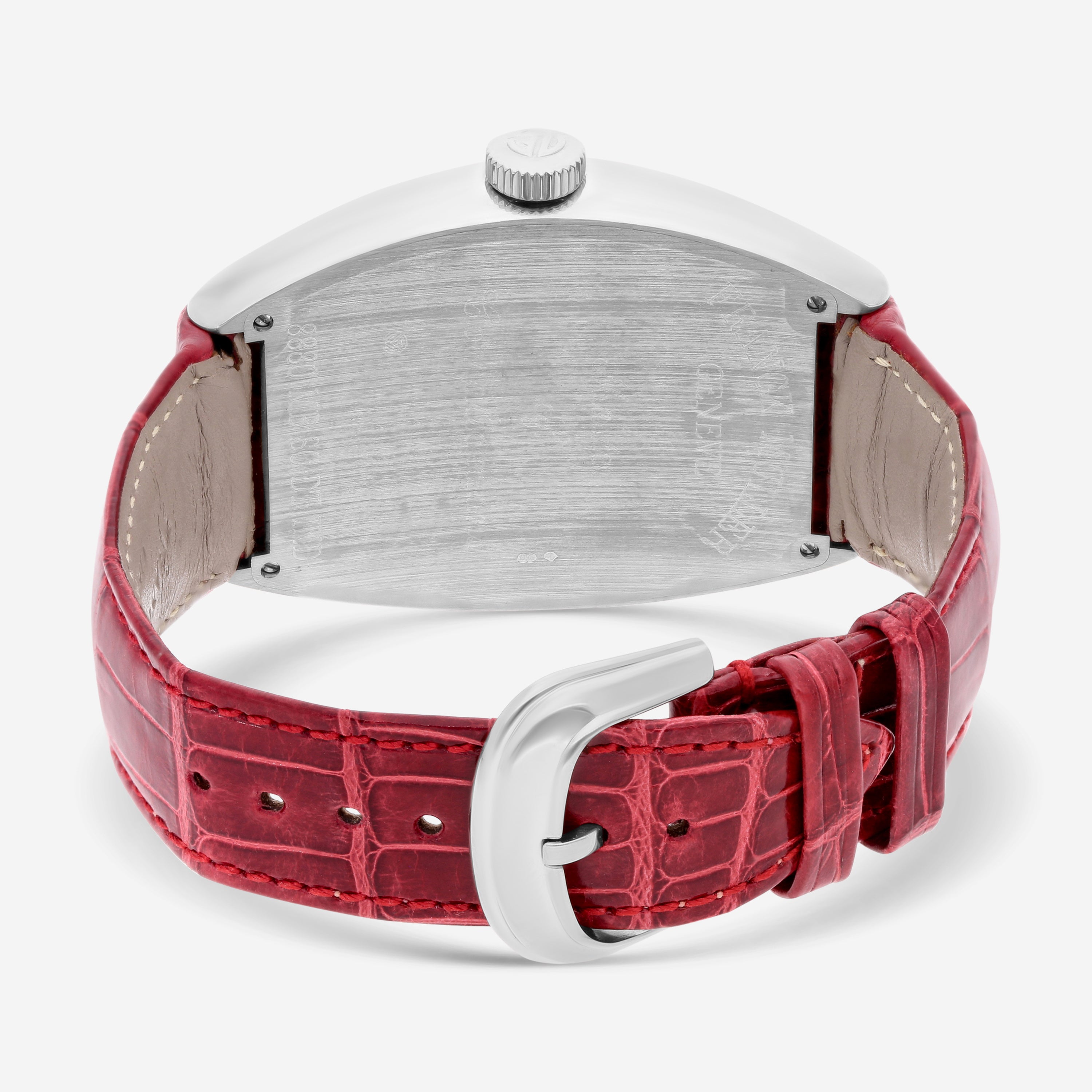 Franck Muller Cintrée Curvex Master Banker 18K White Gold GMT Automatic Men’s Watch 8880MBSCDTIND - THE SOLIST