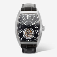 Franck Muller Cintree Curvex Tourbillon 18K White Gold Manual Wind Men's Watch 8880T - THE SOLIST