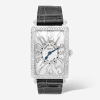 Franck Muller Long Island Diamond Stainless Steel Quartz Ladies Watch 952QZD