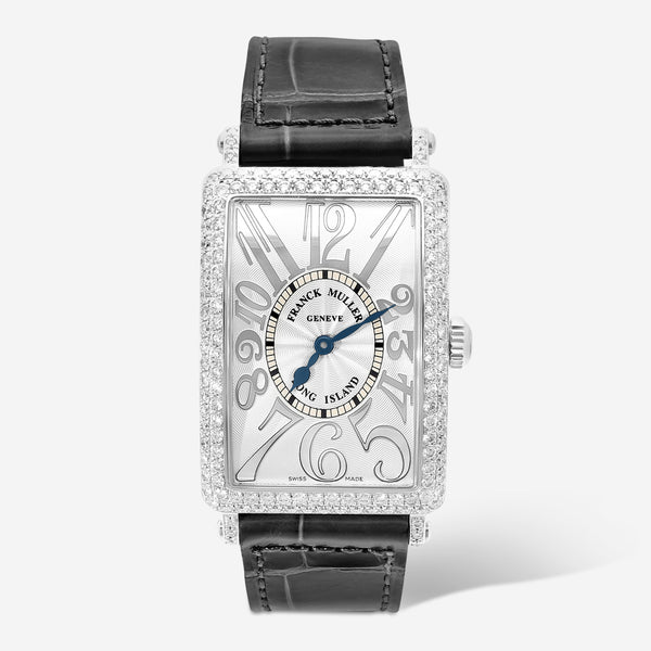Franck Muller Long Island Diamond Stainless Steel Quartz Ladies Watch 952QZD