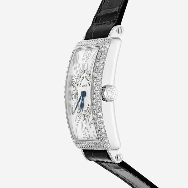 Franck Muller Long Island Diamond Stainless Steel Quartz Ladies Watch 952QZD
