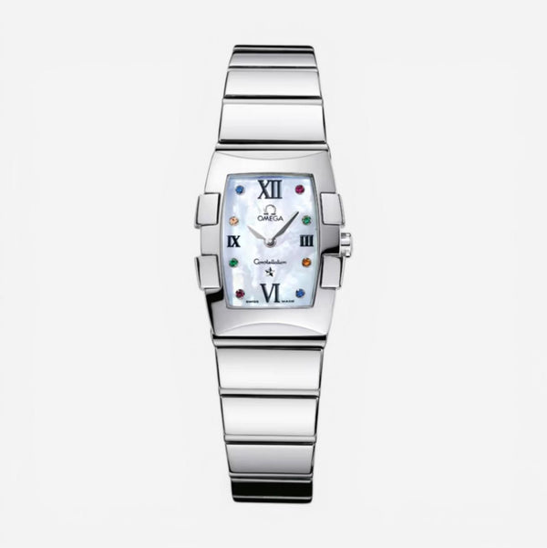 Omega Constellation Stainless Steel Quartz Ladies Watch 1584.79.00